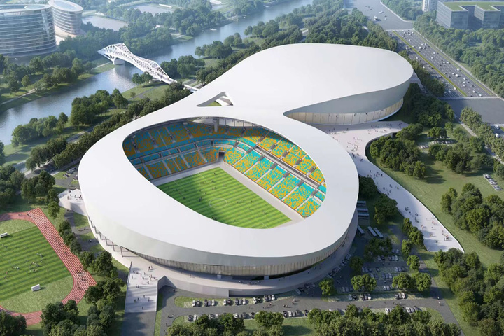 南京首座专业足球场定档2027 青奥公园改造容纳4.5万人
