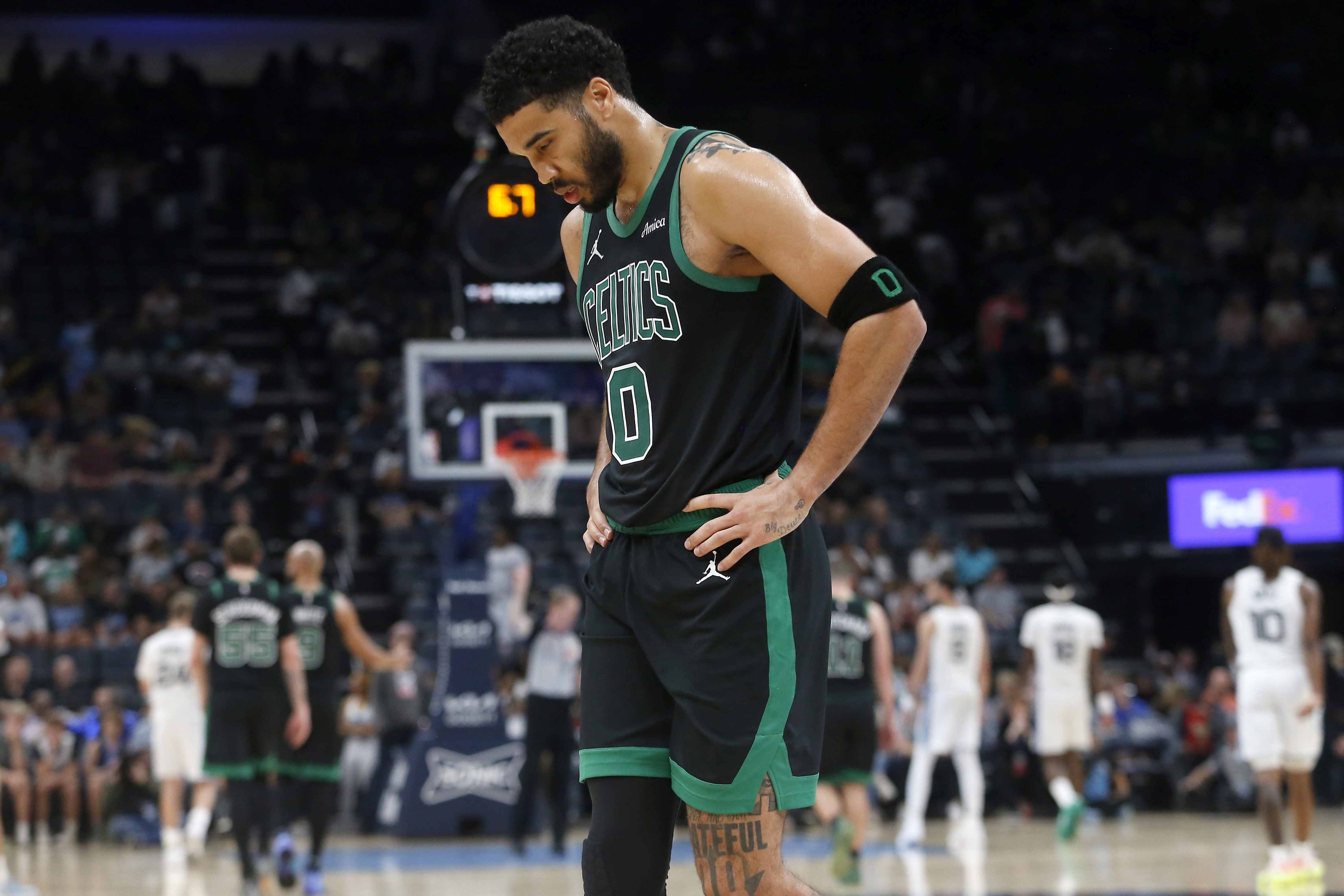 塔图姆上半场4中0仅16分 坦言恢复需要时间