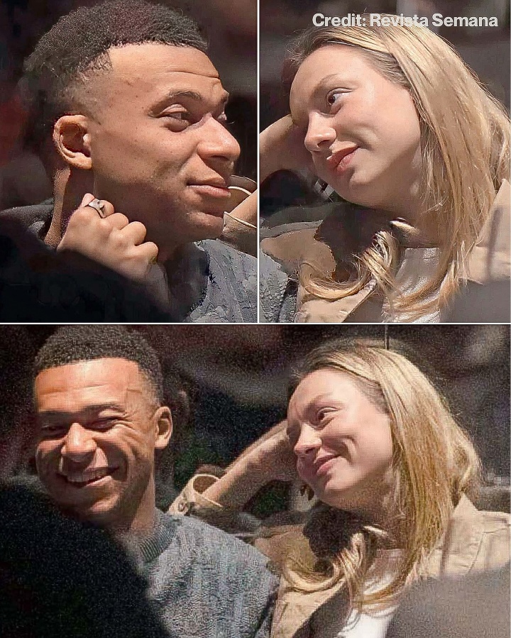 姆巴佩女友现身伯纳乌观战德比 西班牙演员同行