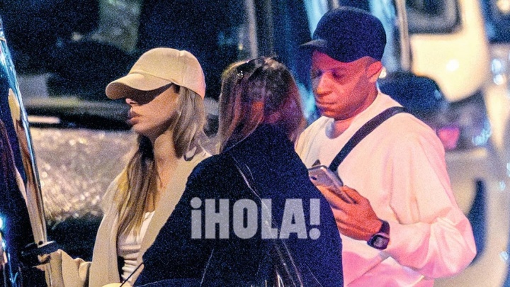 姆巴佩女友现身伯纳乌观战德比 西班牙演员同行