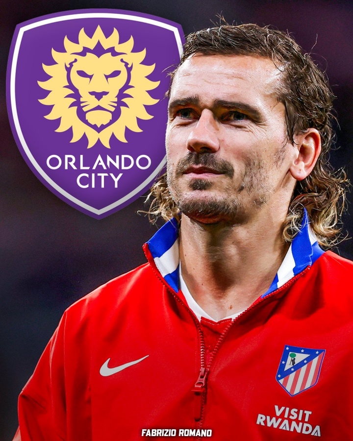 罗马诺确认格列兹曼夏窗自由身加盟奥兰多城 马竞拒绝三月提前放人