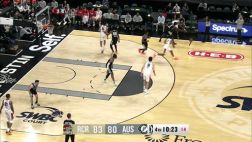 杨瀚森9投全中高效20+9+5 混音末节遭逆转惜败奥斯汀马刺