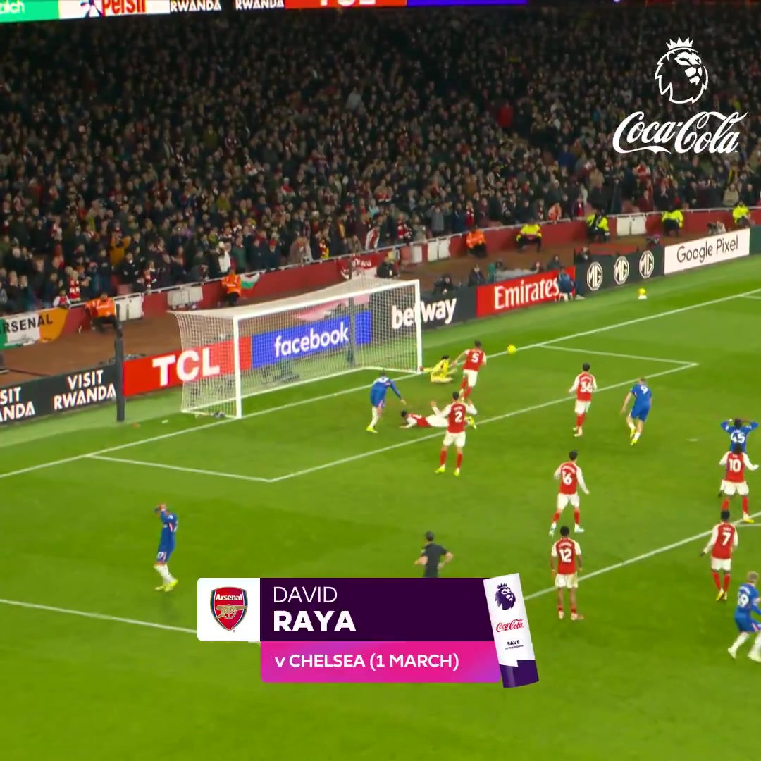 英超三月最佳扑救候选出炉 拉亚皮克福德领衔 英超三月最佳扑救候选出炉 拉亚皮克福德领衔