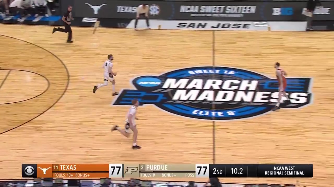 普渡补篮绝杀德州大 黑马征程止步十六强