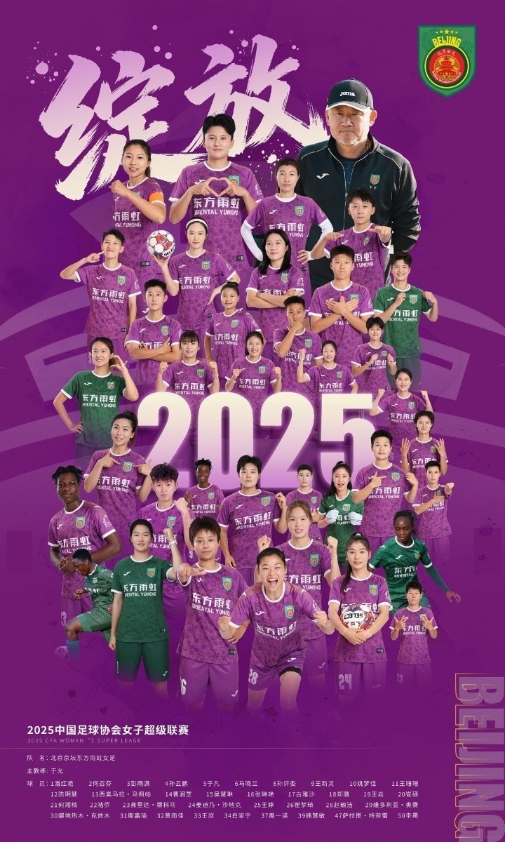 北京女足获关键支持 于允定调新赛季双线目标 北京女足获关键支持 于允定调新赛季双线目标