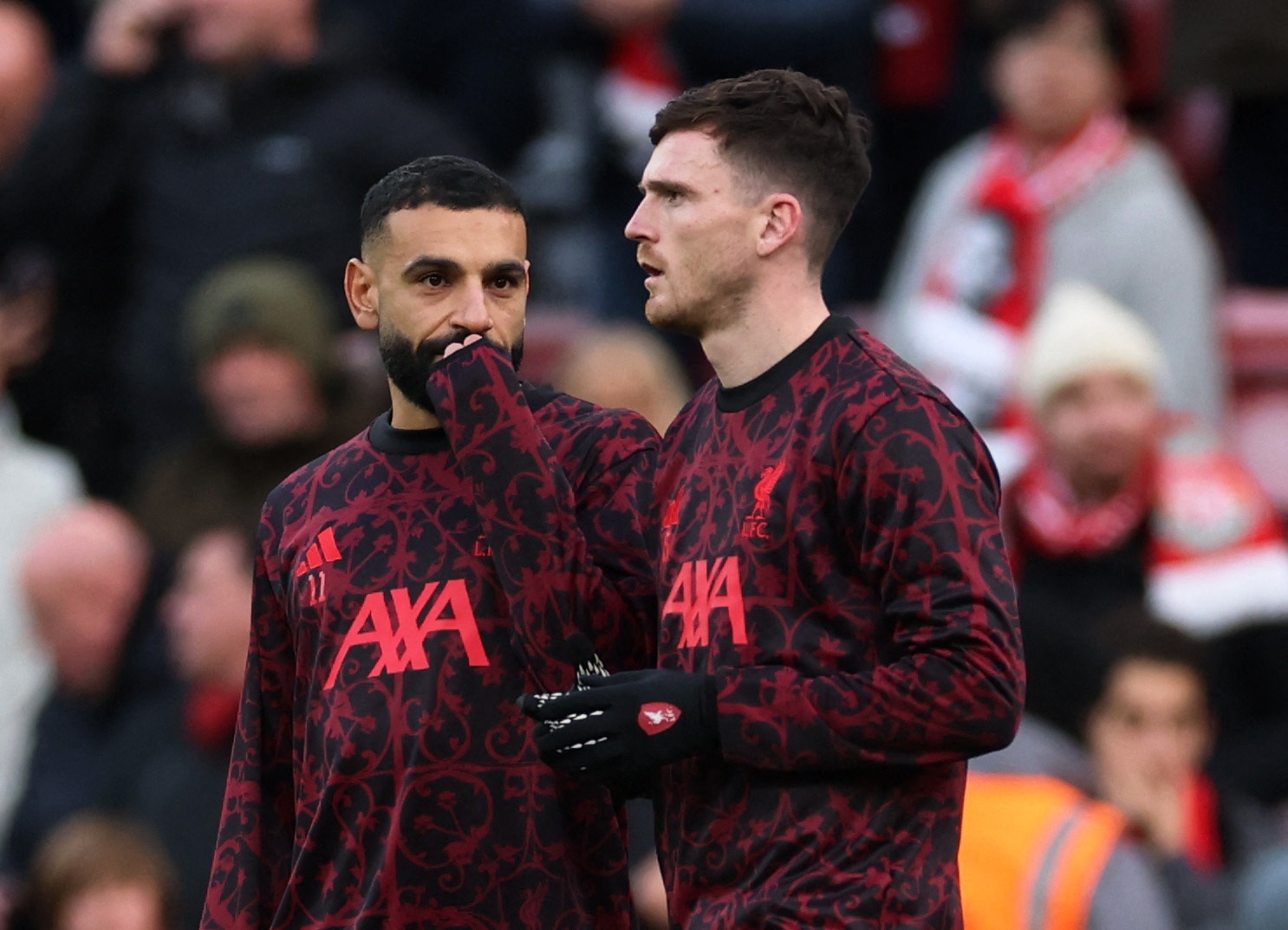 罗伯逊定义萨拉赫利物浦传奇地位 坦言国家队赛事维系赛季状态 罗伯逊定义萨拉赫利物浦传奇地位 坦言国家队赛事维系赛季状态