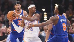 [腾讯全场集锦]🏀雷霆击败尼克斯 SGA连续135场20+ 布伦森30分 唐斯15+18