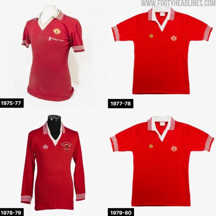 曼联24-25主场球衣谍照曝光 条纹领袖致敬70年代经典 曼联24-25主场球衣谍照曝光 条纹领袖致敬70年代经典