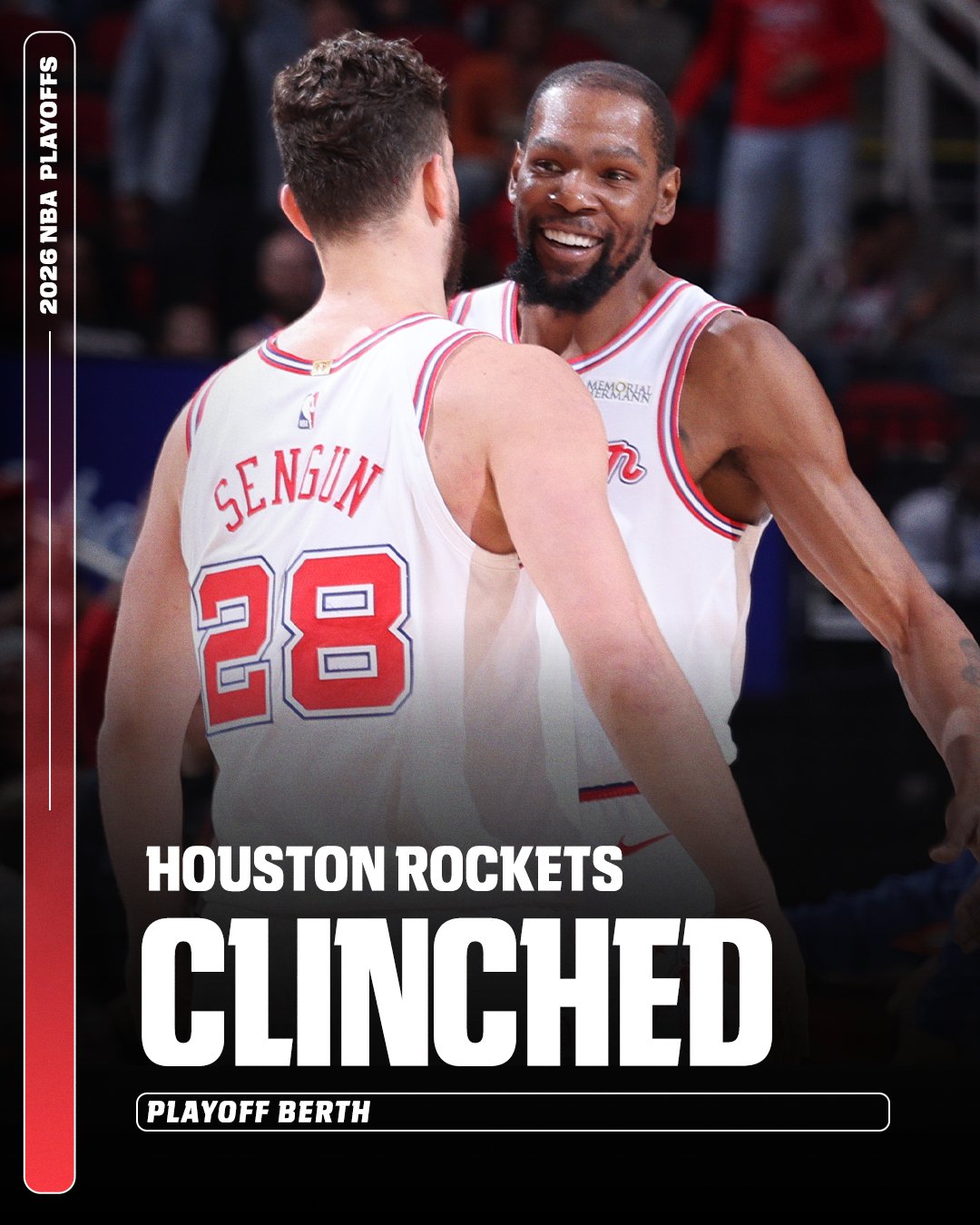 火箭提前锁定西部前六 连续两年直通季后赛