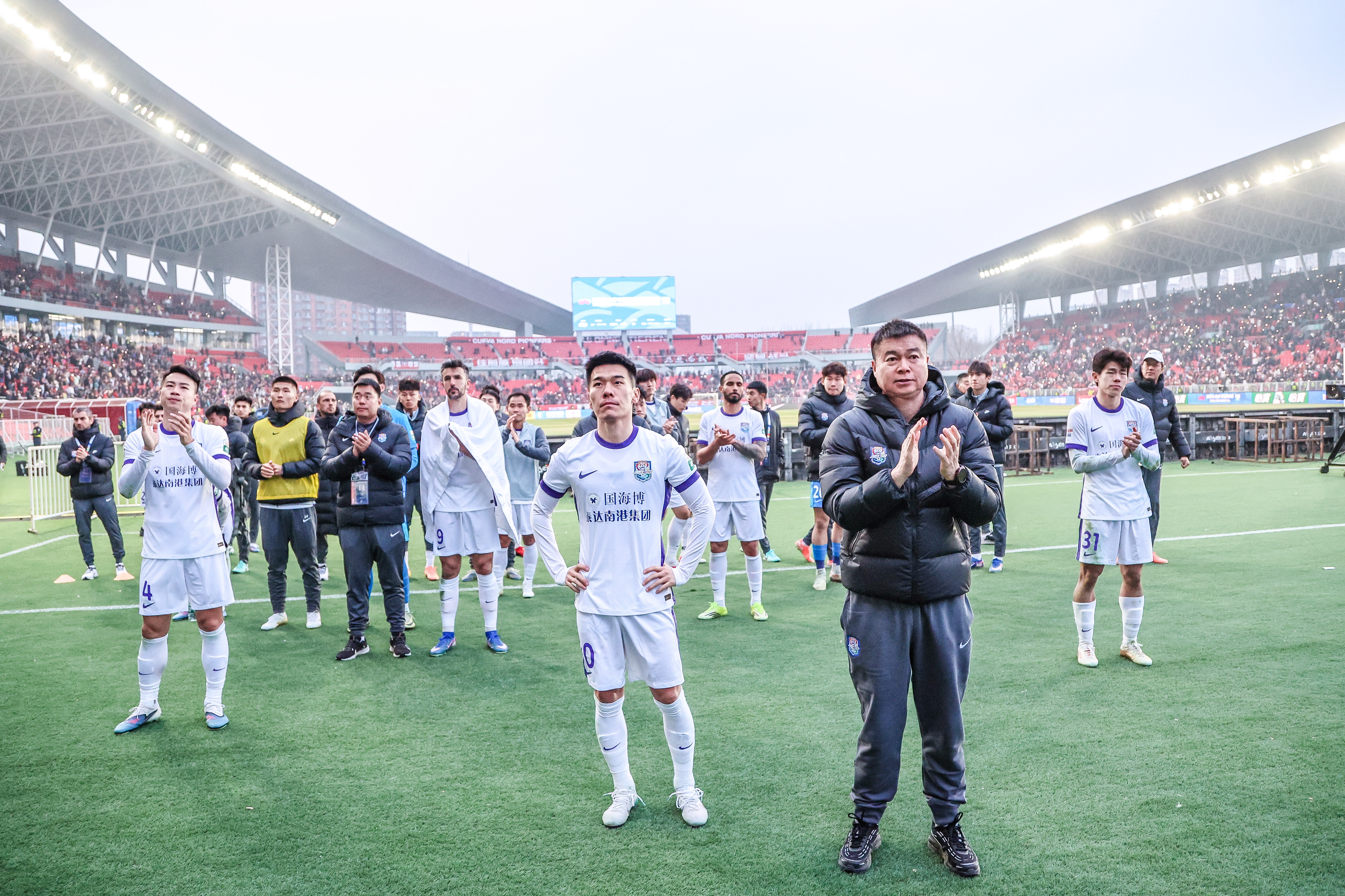 津门虎防线残阵迎战申花 锋线三轮零进球压力陡增