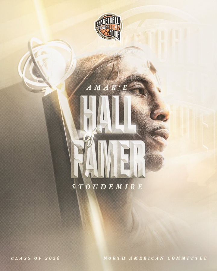 2026届名人堂名单出炉 小斯德安东尼领衔入选