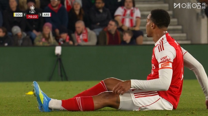 加布里埃尔伤退萨利巴替补登场