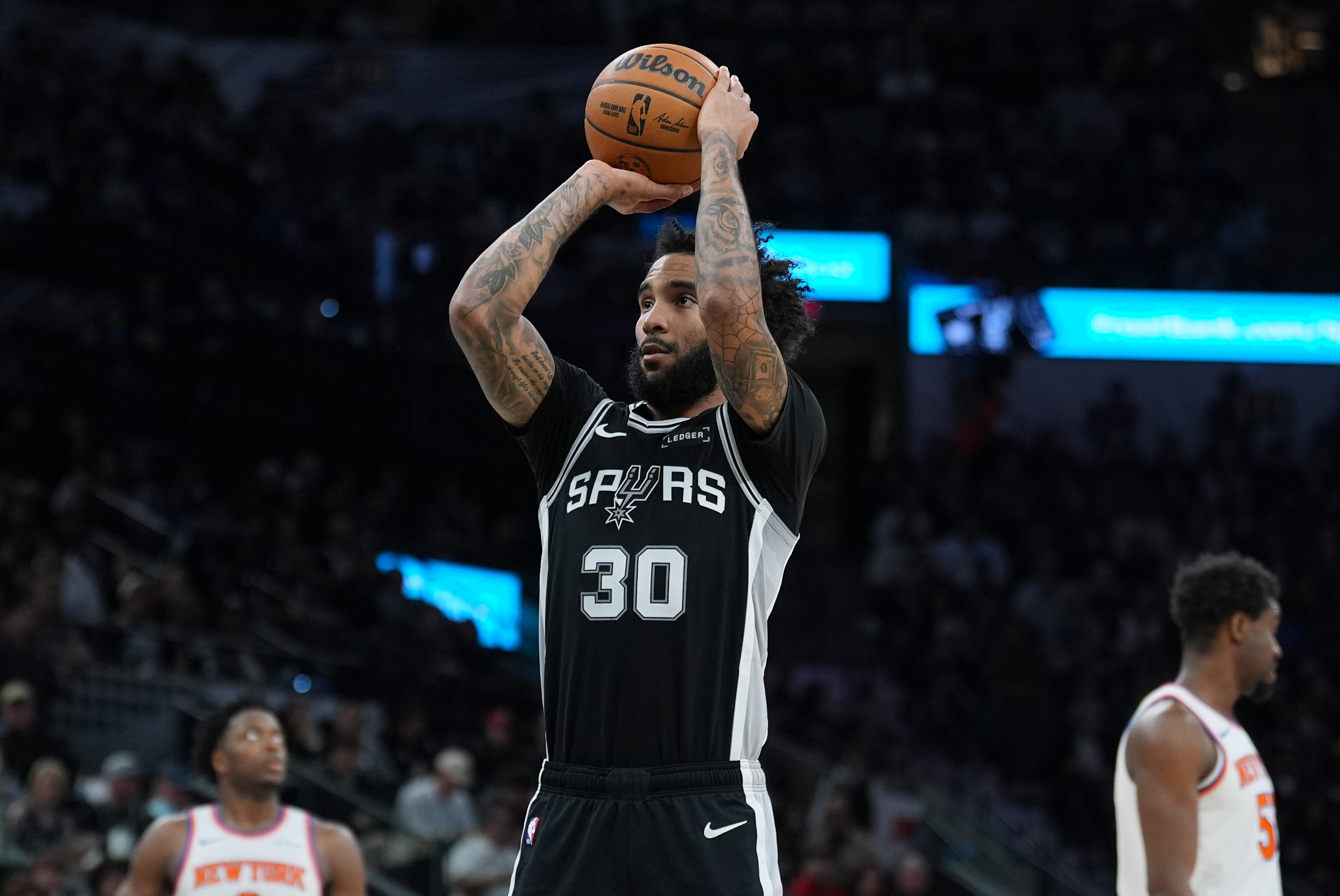 尚帕尼192记三分超越丹尼格林 创马刺队史单季新纪录