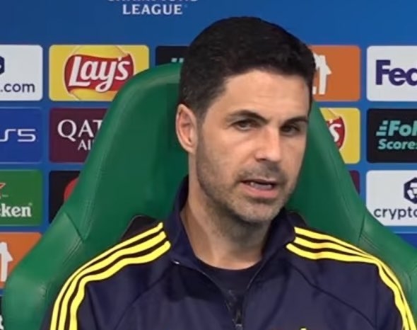 阿尔特塔确认加布赖斯可出战葡体 廷伯萨卡缺席