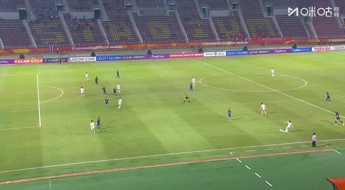 U20女足亚洲杯中国1-0泰国三连胜头名晋级 肖亚飞远射制胜