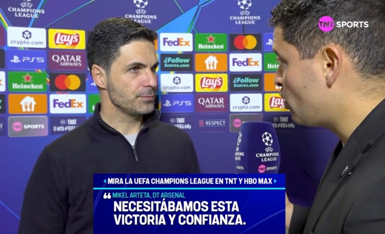 阿尔特塔：葡体主场17连胜终结 胜利为枪手注入急需信心