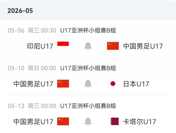 沙特拒绝放行U17亚洲杯主办权 中国足协接办预案落空