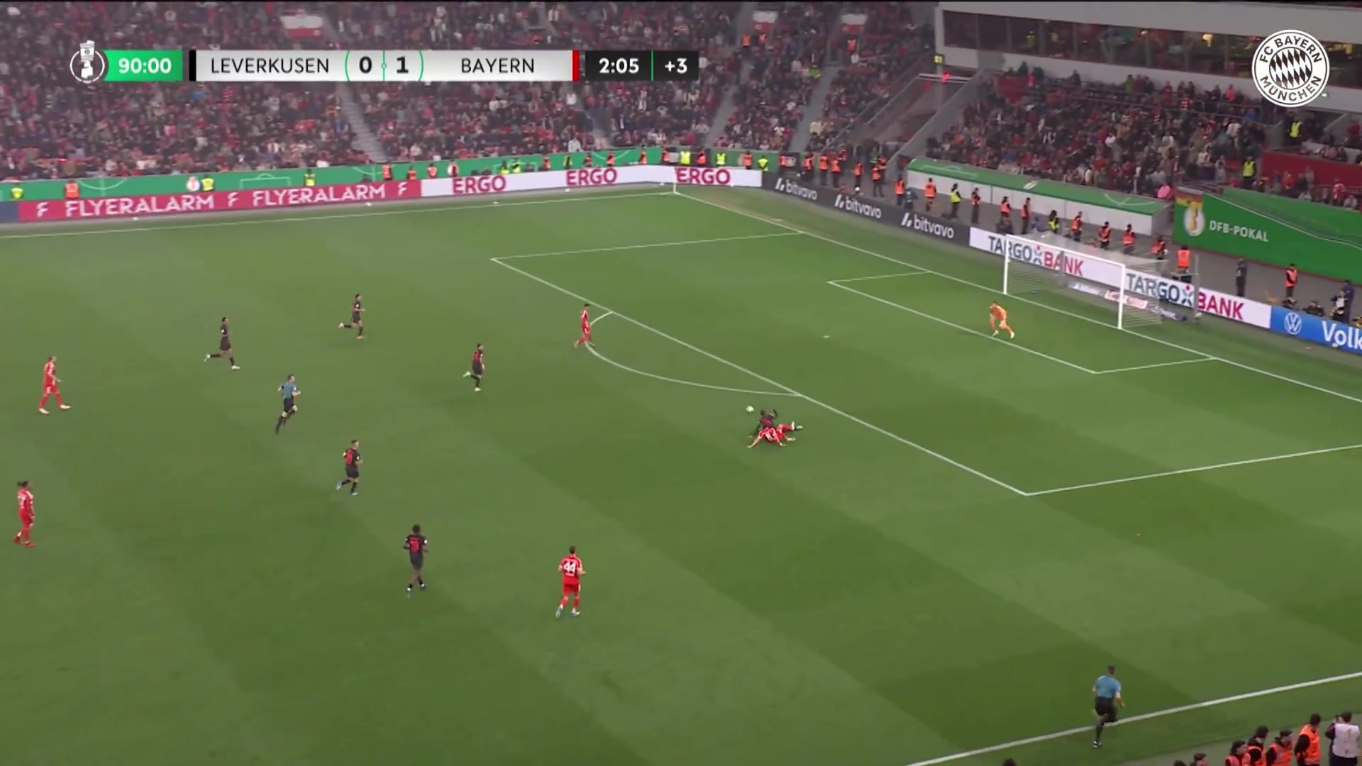 04月23日 德国杯半决赛 勒沃库森vs拜仁慕尼黑 全场录像【全场录像+集锦】