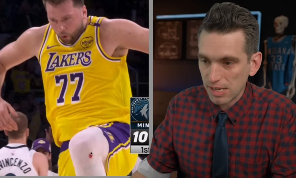 东契奇库里膝盖渗血真相：地板擦伤疤痕撕裂 非药水