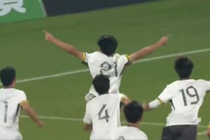 U16国足预选赛首战4比0巴林 帅惟浩双响万项传射 对手半场染红